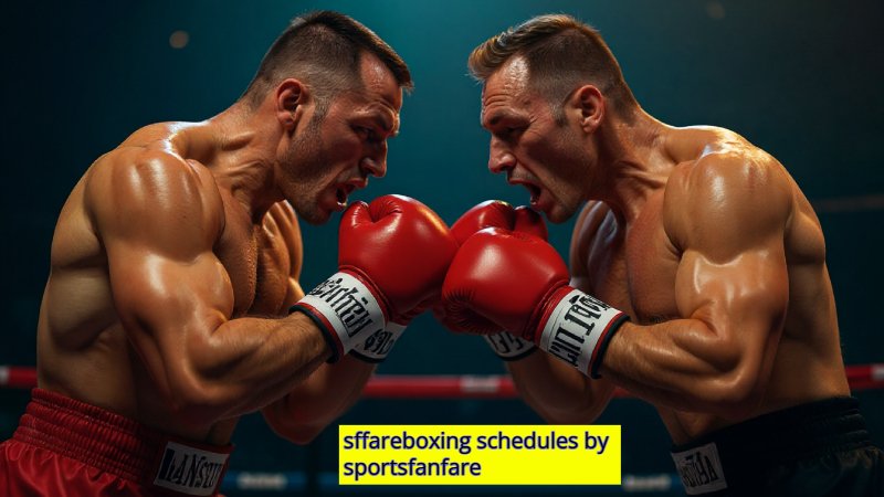 sffareboxing schedules by sportsfanfare