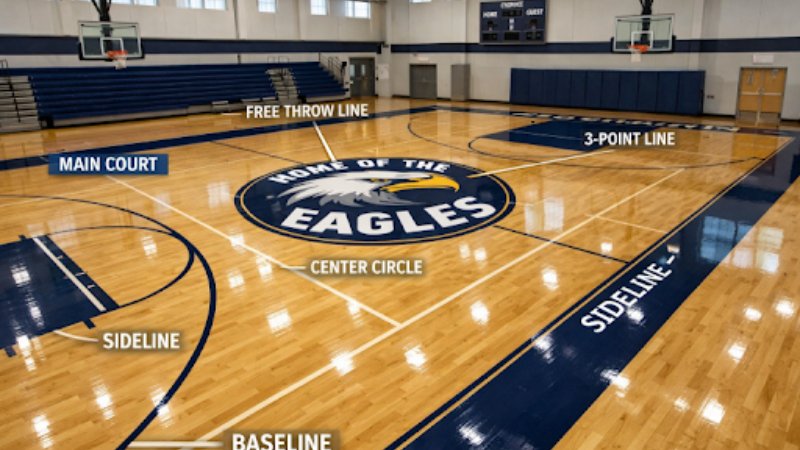 Gymnasium Floor Installation